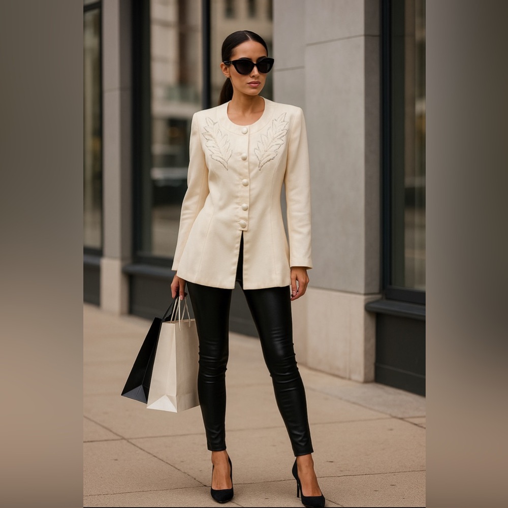 Vintage embellished  Blazer